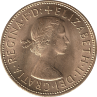 1967 Elizabeth II Penny